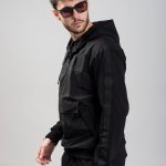 Hanorac black din fâș