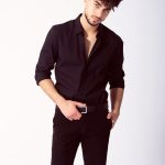 Cămașă slim fit lycra basic