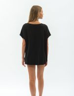 Bluză din bumbac cu colier - imagine 8