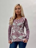 Pulover imprimat baroc - imagine 11