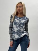 Pulover imprimat baroc - imagine 4