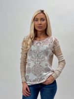 Pulover imprimat baroc - imagine 7