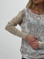 Pulover imprimat baroc - imagine 9