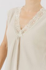 Bluză cu dantelă - imagine 4