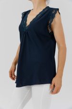 Bluză cu dantelă - imagine 8