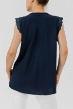 Bluză cu dantelă - imagine 9