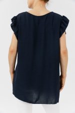 Bluză cu volane și colier - imagine 3