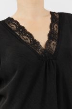 Bluză cu dantelă - imagine 11