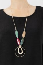 Bluză cu volane și colier - imagine 8