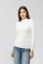 Pulover rigat cu 9 nasturi - imagine 2