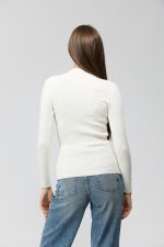 Pulover rigat cu 9 nasturi - imagine 5