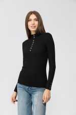 Pulover rigat cu 9 nasturi - imagine 7