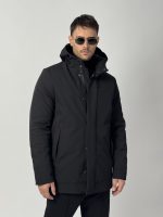 Jachetă impermeabilă cu glugă și închidere ascunsă - imagine 3