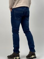 Jeans slim plușat - imagine 4