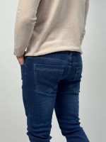 Jeans slim plușat - imagine 5