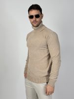 Pulover helancă din catifea - imagine 3