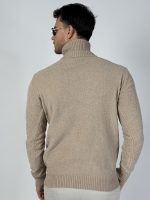 Pulover helancă din catifea - imagine 4