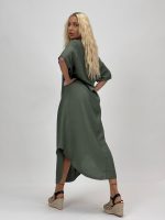 Rochie vaporoasă cu mânecă scurtă - imagine 11