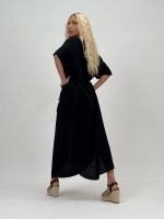 Rochie vaporoasă cu mânecă scurtă - imagine 4