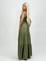 Rochie lungă cu bretele - imagine 24