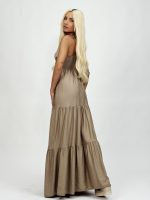 Rochie lungă cu bretele - imagine 17