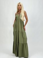 Rochie lungă cu bretele - imagine 21