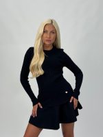 Pulover tricotat cu model torsade - imagine 18