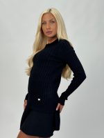 Pulover tricotat cu model torsade - imagine 19