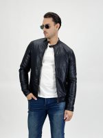 Jachetă din ecopiele - imagine 3