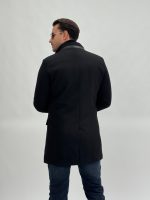 Palton din stofă dublat - imagine 8