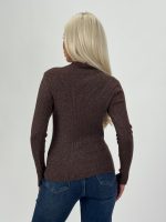 Pulover maletă rigat cu lurex - imagine 13