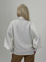 Cămașă cu volane și nasturi accesorizați - imagine 8