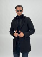 Palton din stofă dublat