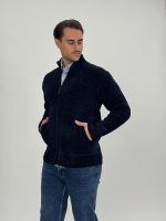 Pulover plușat cu fermoar lung - imagine 15