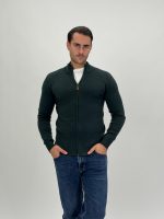 Pulover din tricot cu fermoar lung - imagine 3