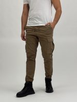 Pantalon cargo cu talie elastică - imagine 2