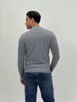 Pulover din tricot cu fermoar scurt - imagine 12