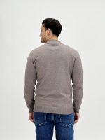 Pulover din tricot cu fermoar scurt - imagine 8