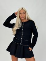 Pulover cardigan cu paiete - imagine 6