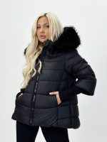 Jachetă din fâș cu mâneci din tricot - imagine 3