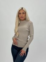 Pulover maletă rigat cu lurex - imagine 7