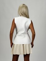 Vestă din tricot cu butoni - imagine 4