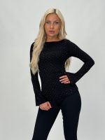 Bluză cu ștrasuri - imagine 2