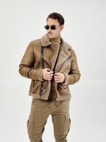 Jachetă tip cojoc - imagine 8