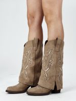 Ciocate midi cu dublură brodată - imagine 9