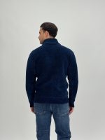 Pulover plușat cu fermoar scurt - imagine 12