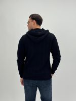 Pulover cardigan cu glugă - imagine 17