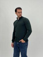 Pulover din tricot cu fermoar scurt - imagine 16