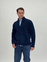 Pulover plușat cu fermoar lung - imagine 10