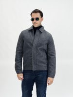 Palton scurt din stofă - imagine 4